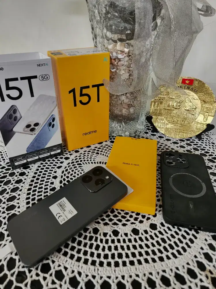 Realme 15T 5G 8/256GB Baru 1 Minggu Pakai