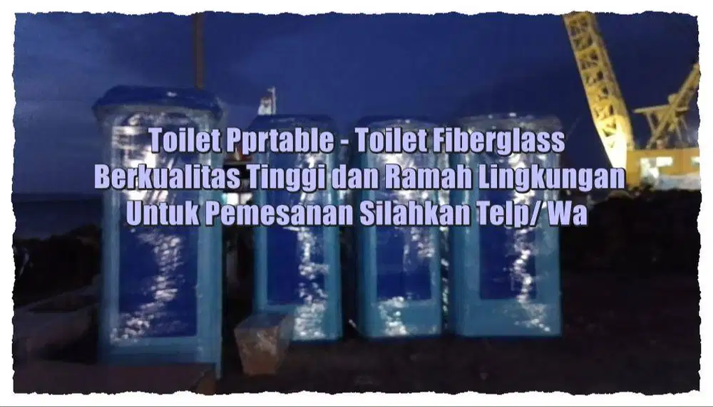 Toilet Portable Jongkok- Toilet Outdoor- WC Portable- Praktis Mudah Di