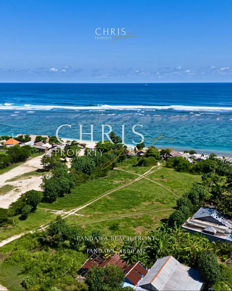 Land for Sale BEACHFRONT Pandawa Bali – Freehold SHM