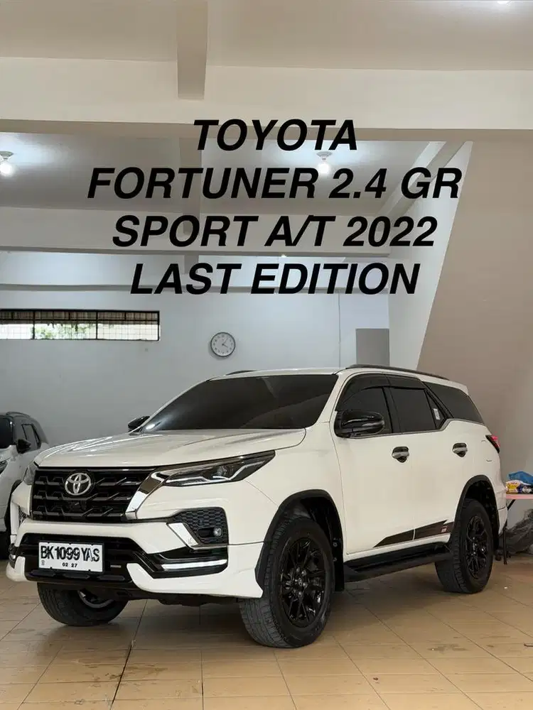 Toyota Fortuner 2.4 VRZ GR SPORT A/T 2022 Last Edisi