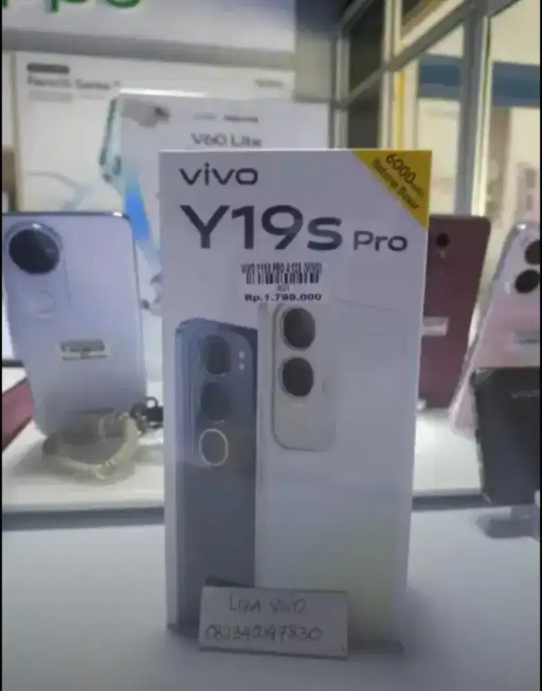 VIVO Y19S PRO 8/128 ATLANTIS DAHSYAT