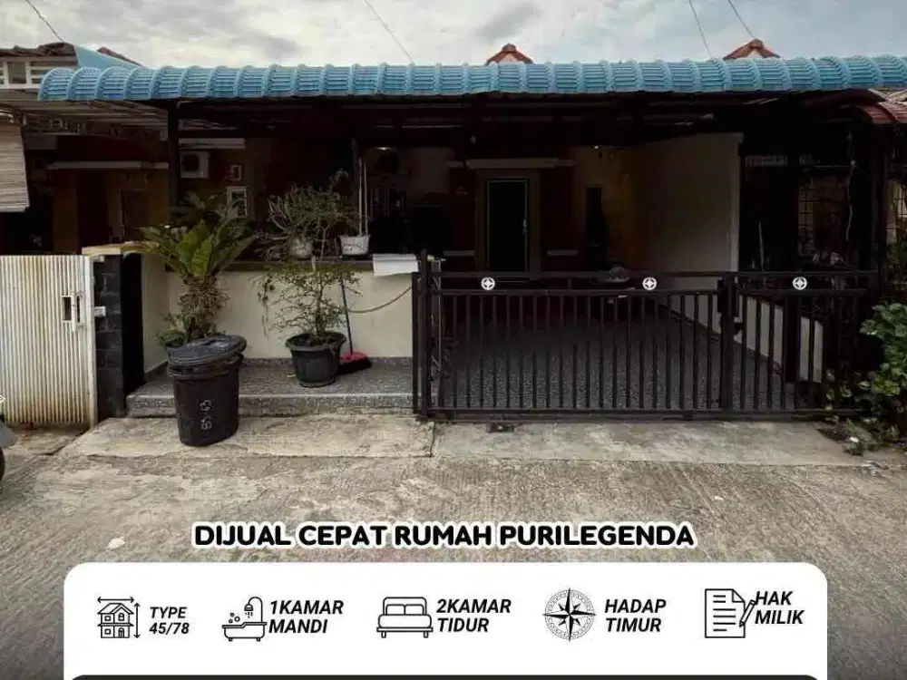 Dijual Rumah puri legenda batam center