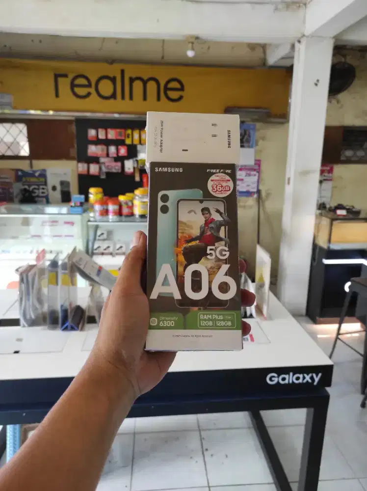 Berminat silahkan WA Samsung Galaxy A06 5G 6/128 Garansi resmi 1thn