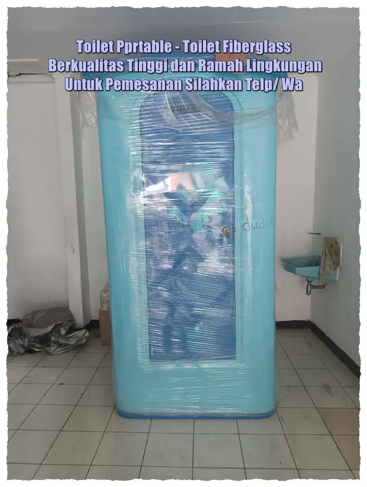 Harga Pabrik!! Toilet Fiberglass, Toilet Umum, Toilet Portable , Anti