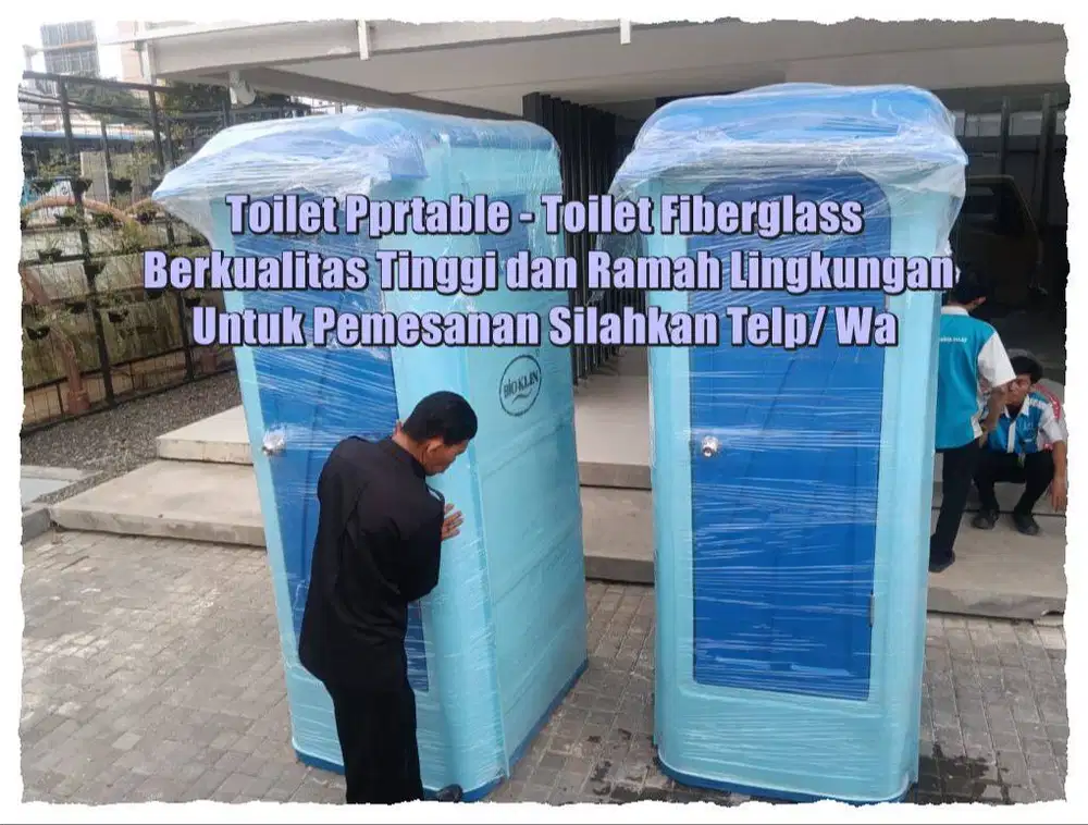 Harga Pabrik!! Toilet Fiberglass, Toilet Umum, Toilet Portable , Anti