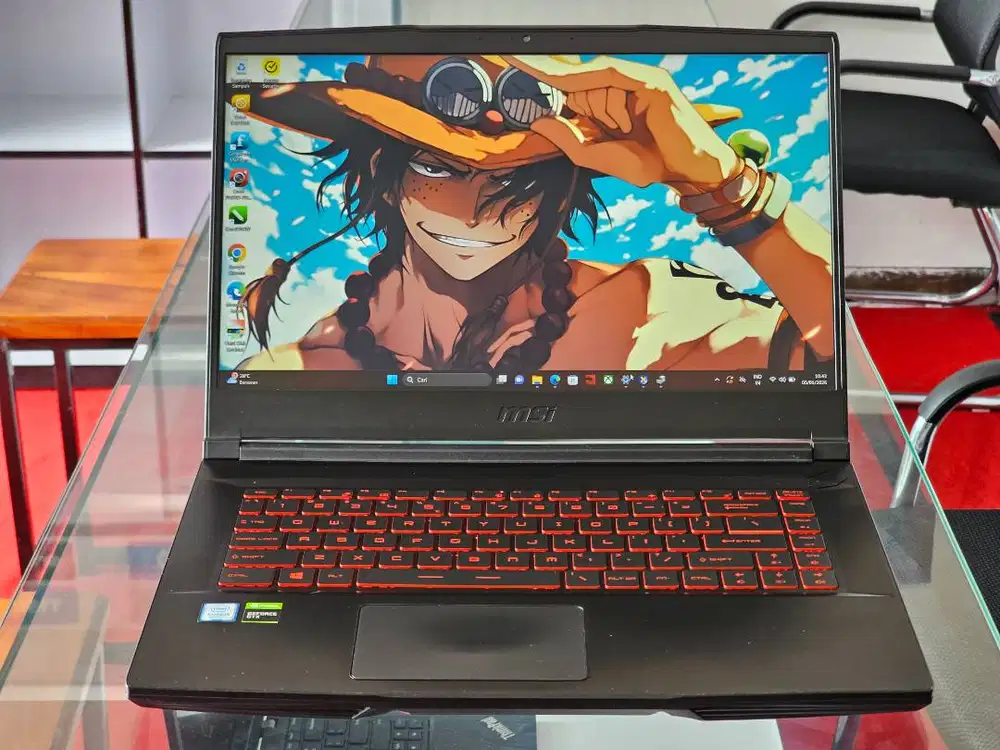 MSI GF63 THIN 9SCXR intel Core i5 Gen 9 Ram 8 GB SSD 256 GB Nvidia GTX