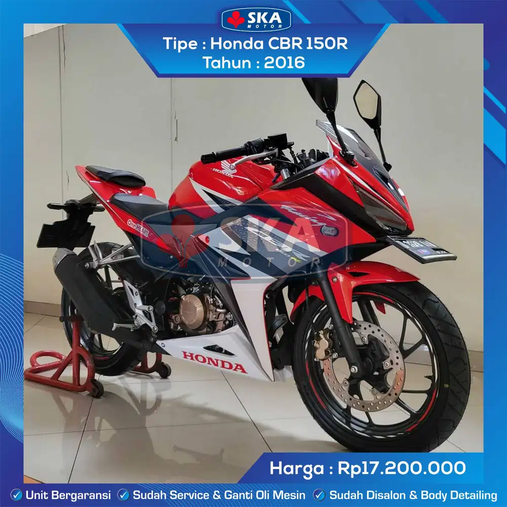 Honda CBR 150R Tahun 2016r