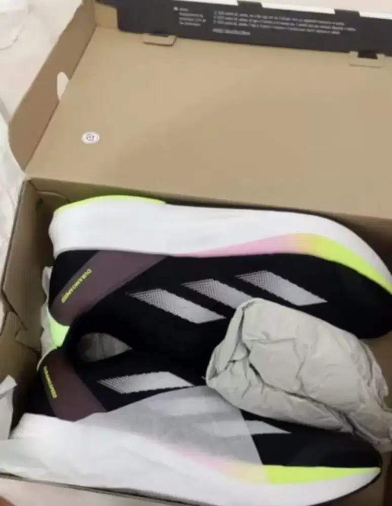 Sepatu Running Adidas Duramo Speed Hitam Men