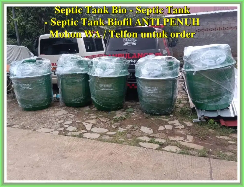 Septic Tank, Sepiteng Bio, Biotech, Biofil, Biotank,