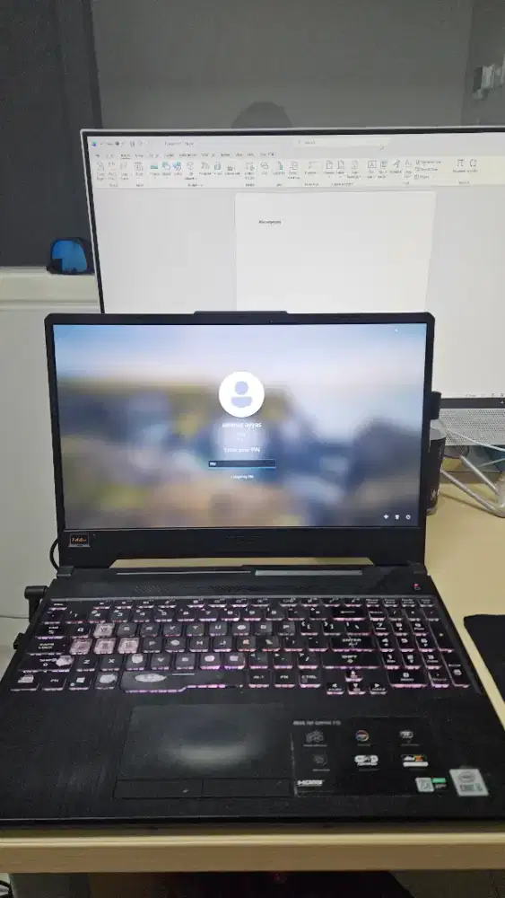 Asus TUF F15 GTX 1650 TI RAM 16gb