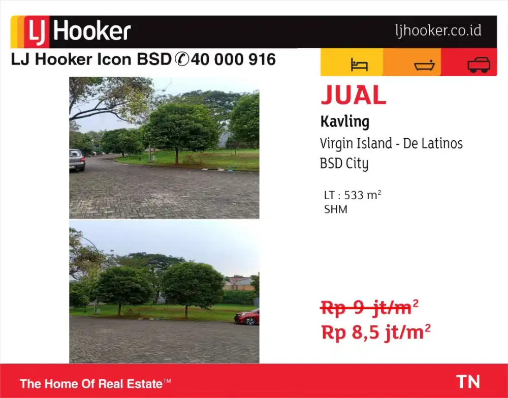 delatinos cluster virgin island bsd city selatan barat