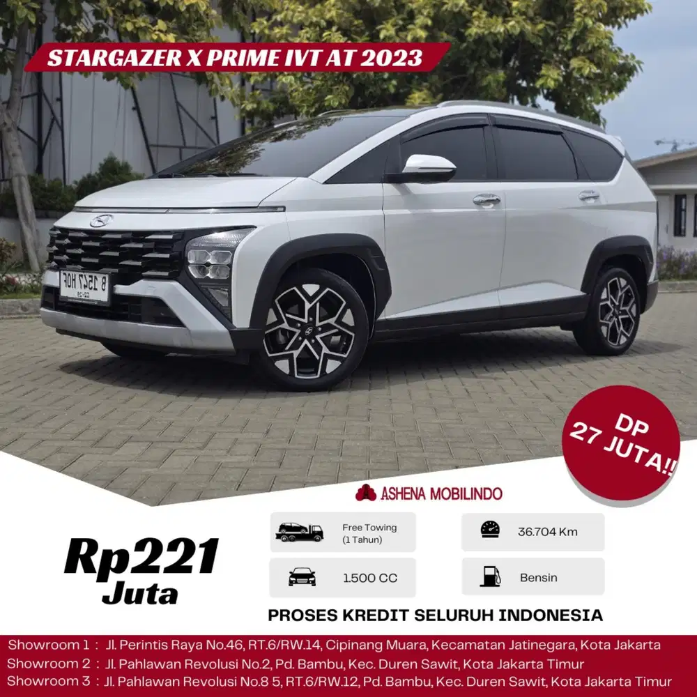 Stargazer X Prime AT 2023 Putih DP 27jt Cash Atau Kredit Terbaik SeOLX