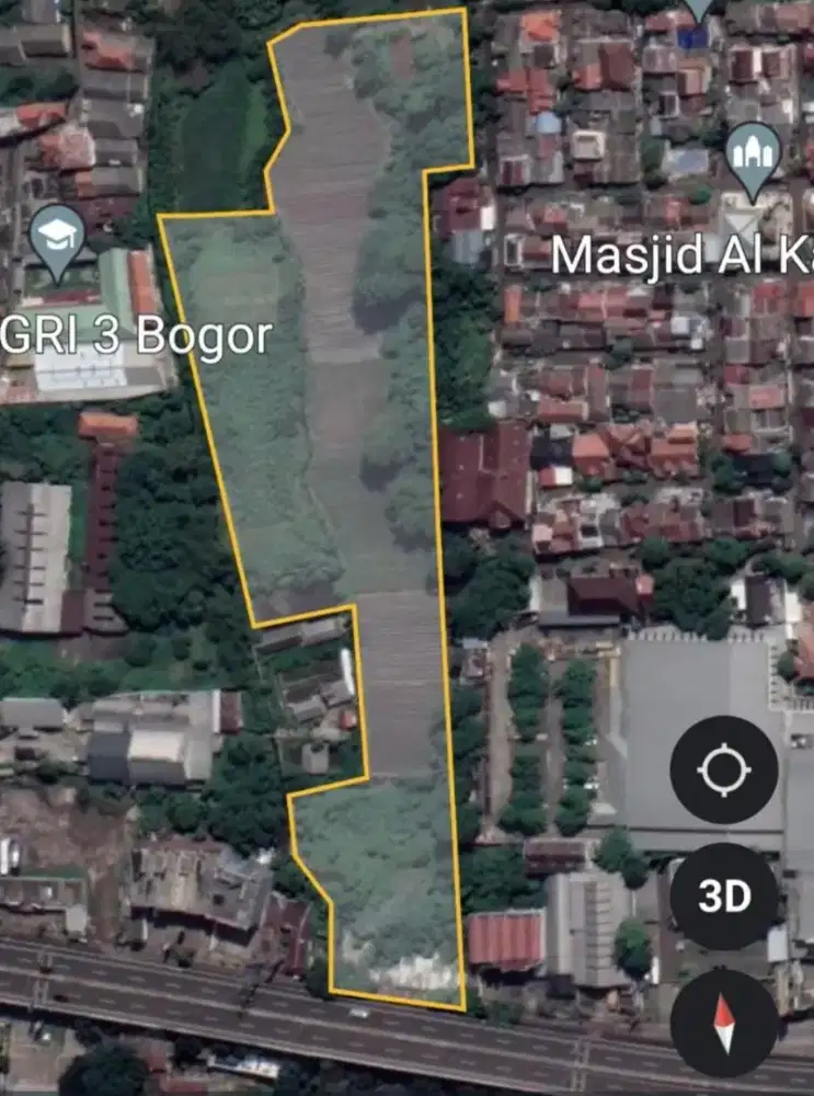 Jual tanah Kavling Jalan Utama Sholeh Iskandar tanah sareal