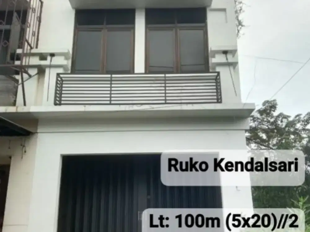 FOR SALE RUKO STRATEGIS SIAP PAKAI DI KENDALSARI SURABAYA KOTA