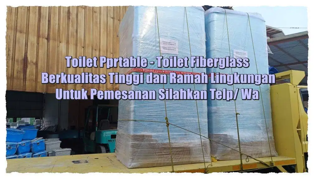 Toilet Portable Jongkok- Toilet Outdoor- WC Portable- Praktis Mudah Di