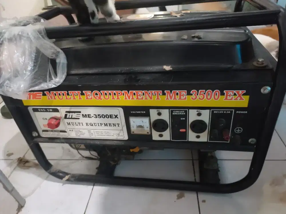 DIJUAL CEPAT MESIN GENSET ME 3500 EX 3500WATT