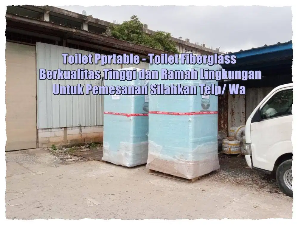 Toilet Portable / Toilet Outdoor/ WC Portable/Toilet Proyek/ Praktis M