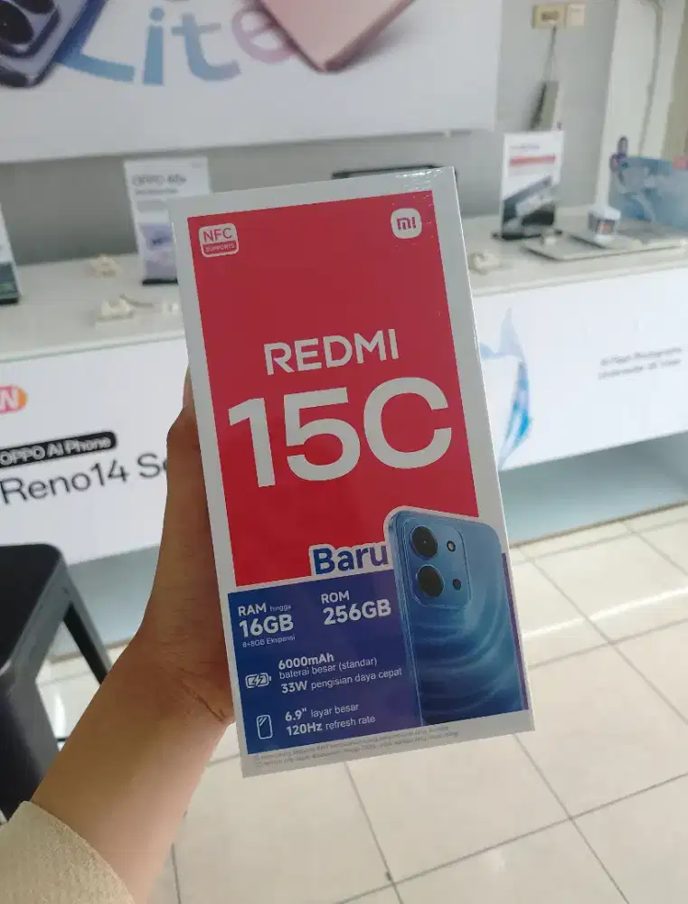 Handphone Redmi 15c 8/128
