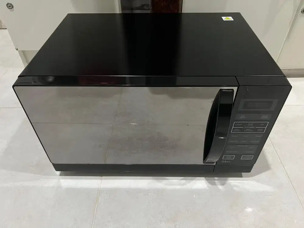 SHARP R-728K Microwave Grill — 25 Liter (Low Watt) — HITAM