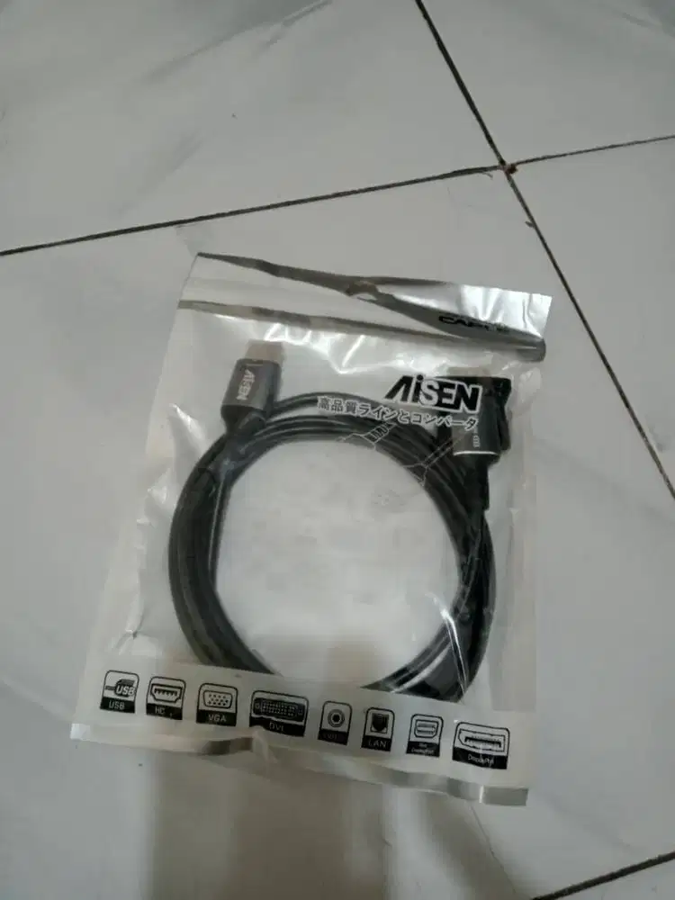 HDMI to VGA Converter / Kabel HDMI ke VGA AISEN