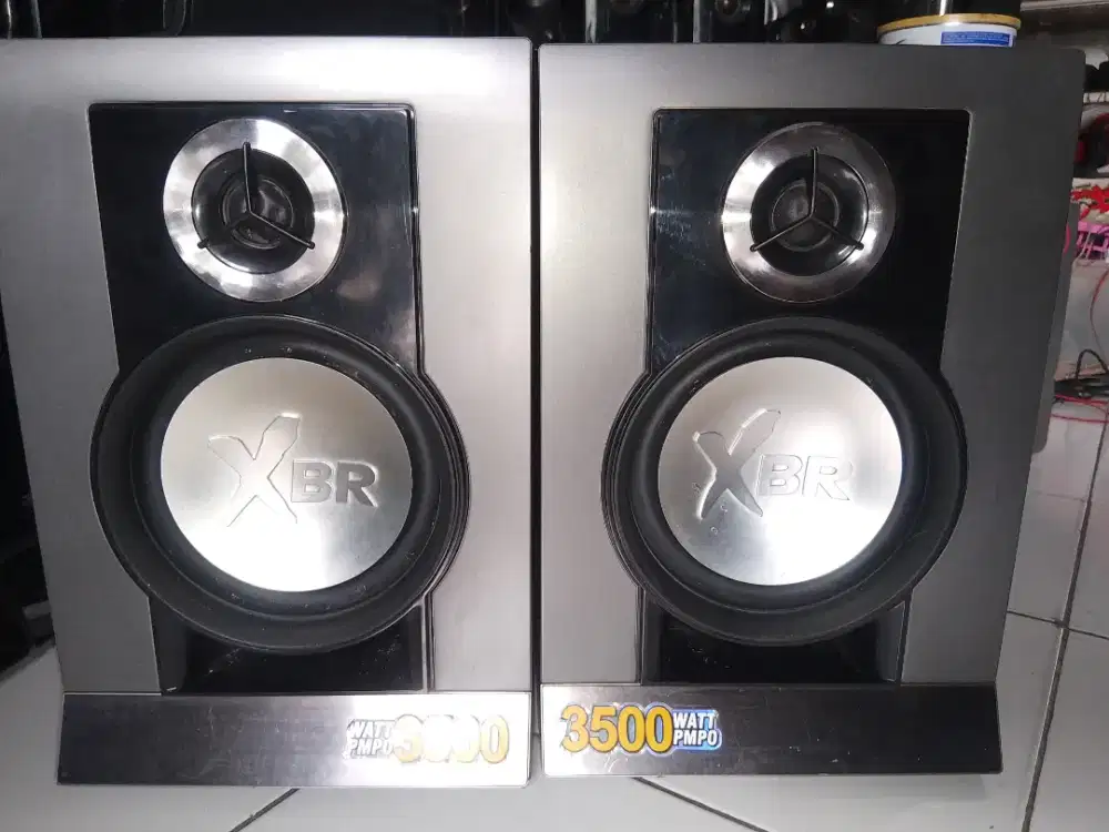 Polytron XBR speaker 6 in, 3500 watts pmpo, full ori, utuh, like new