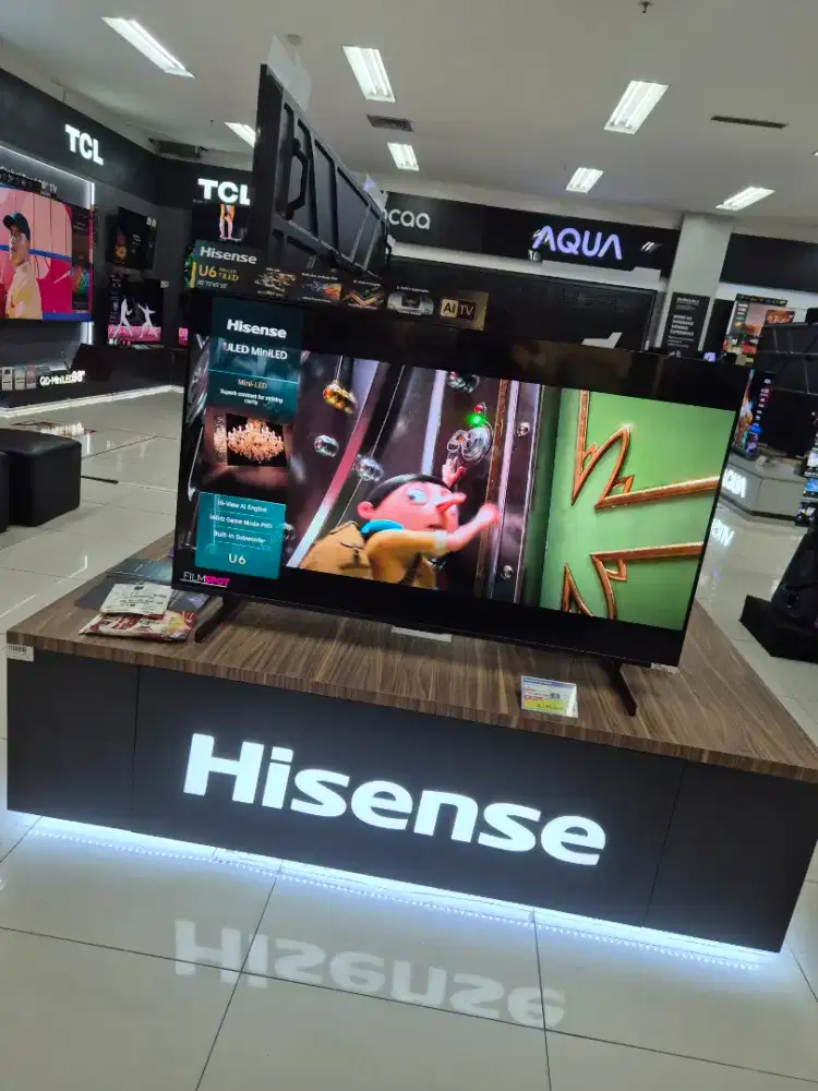 Kredit TV Hisense Mini Led 55Inch Bunga Rendah
