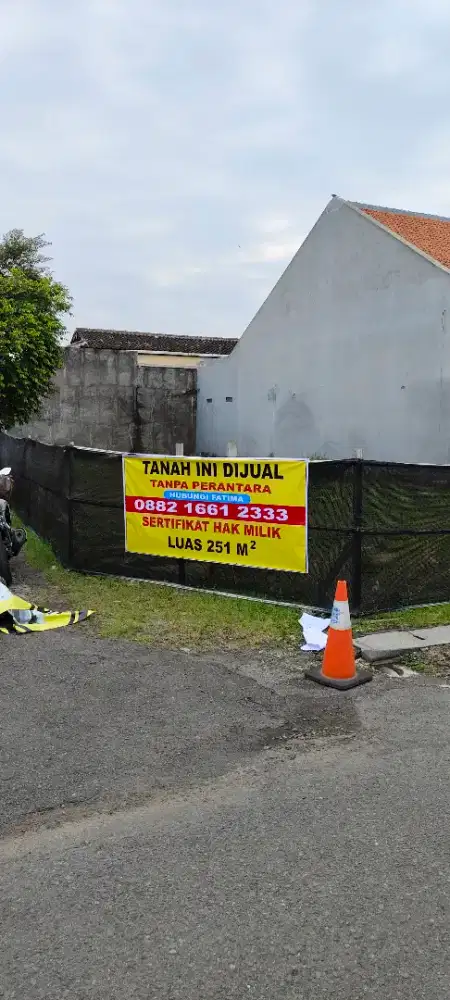 Jual Tanah hook (terangga pak Jokowi)