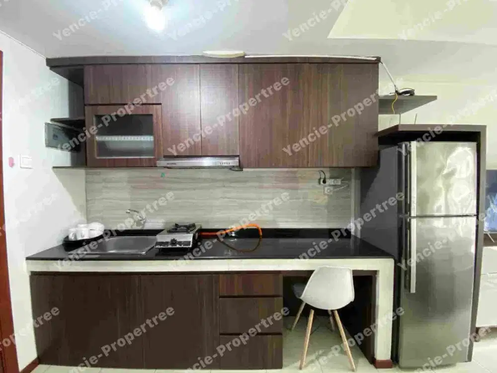 Disewakan tipe studio apartment royal mediterania garden residence