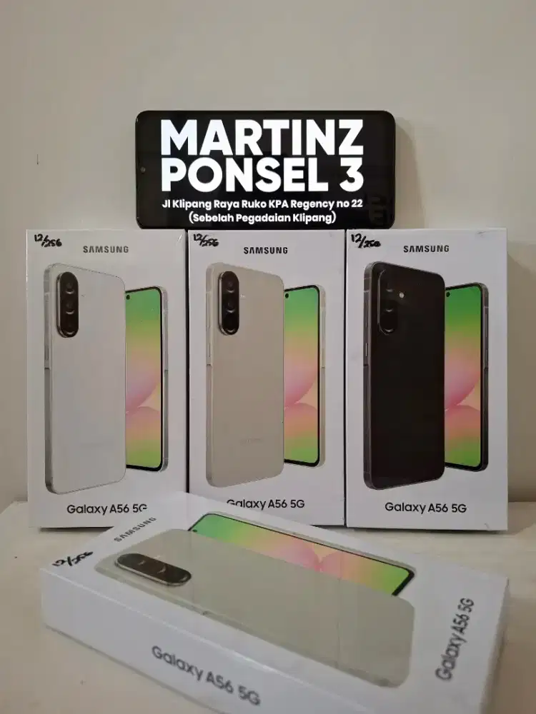 Promo Samsung Galaxy A56 5G 12/256 Garansi Resmi SEIN
