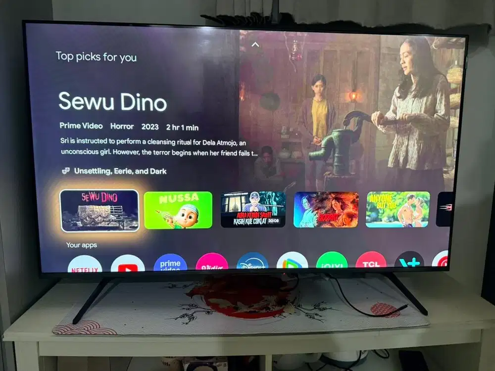 Smart TV TCL Google TV 50” | Normal | BONUS Rak TV Informa