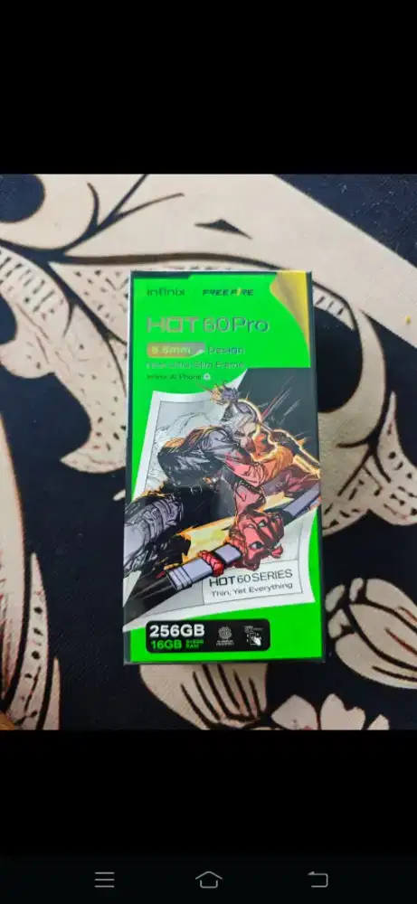 Forsale infinix hot 60 pro