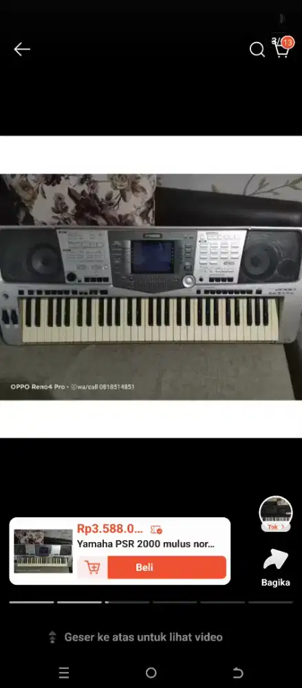 Keyboard yamaha psr 1000 bisa flashdisk