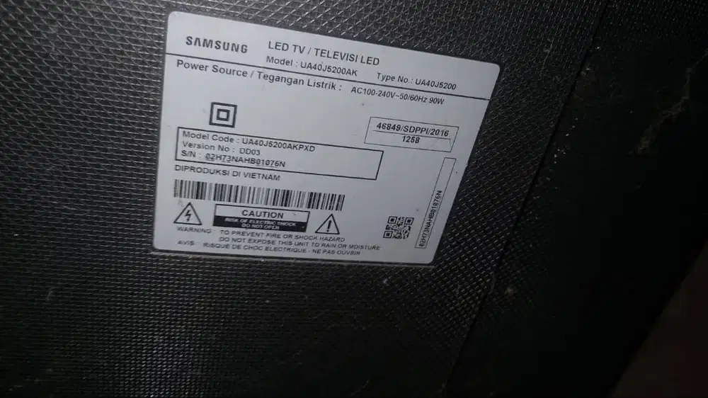 Tv Samsung LED smart tv 40 inch