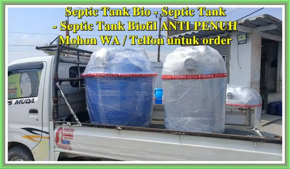 Septic Tank, Sepiteng Bio, Biotech, Biofil, Biotank,