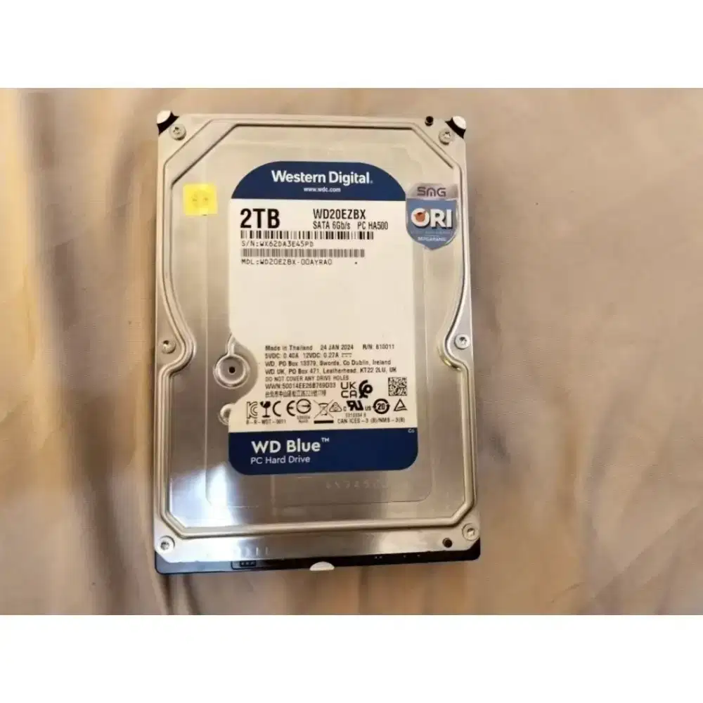 HDD WDC 2Terra Bits Blue