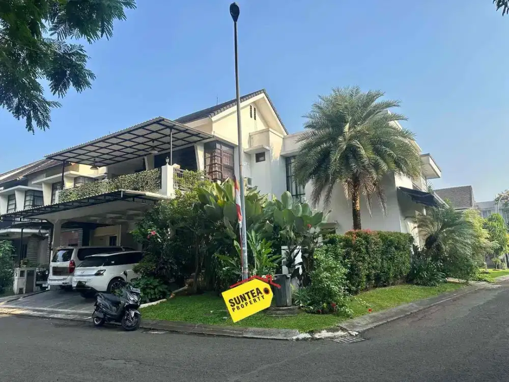 Rumah Hook Strategis, Lebih Luas & Terang. Lingkungan Aman & Nyaman 24 Jam di Emerald Residence