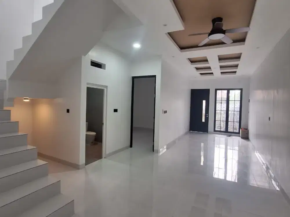 Rumah Baru Cantik Luas Taman Harapan Baru Bangunan 2 lantai