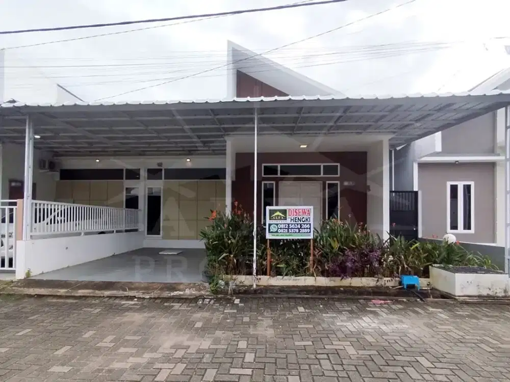 Sewa Rumah Siap Huni Hadap Timur