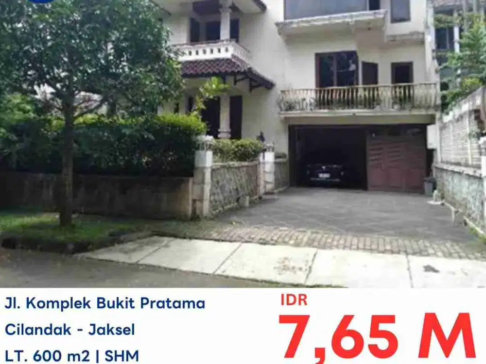 LELANG RUMAH DI PERUM BUKIT PRATAMA LEBAK BULUS CILANDAK JAKSEL