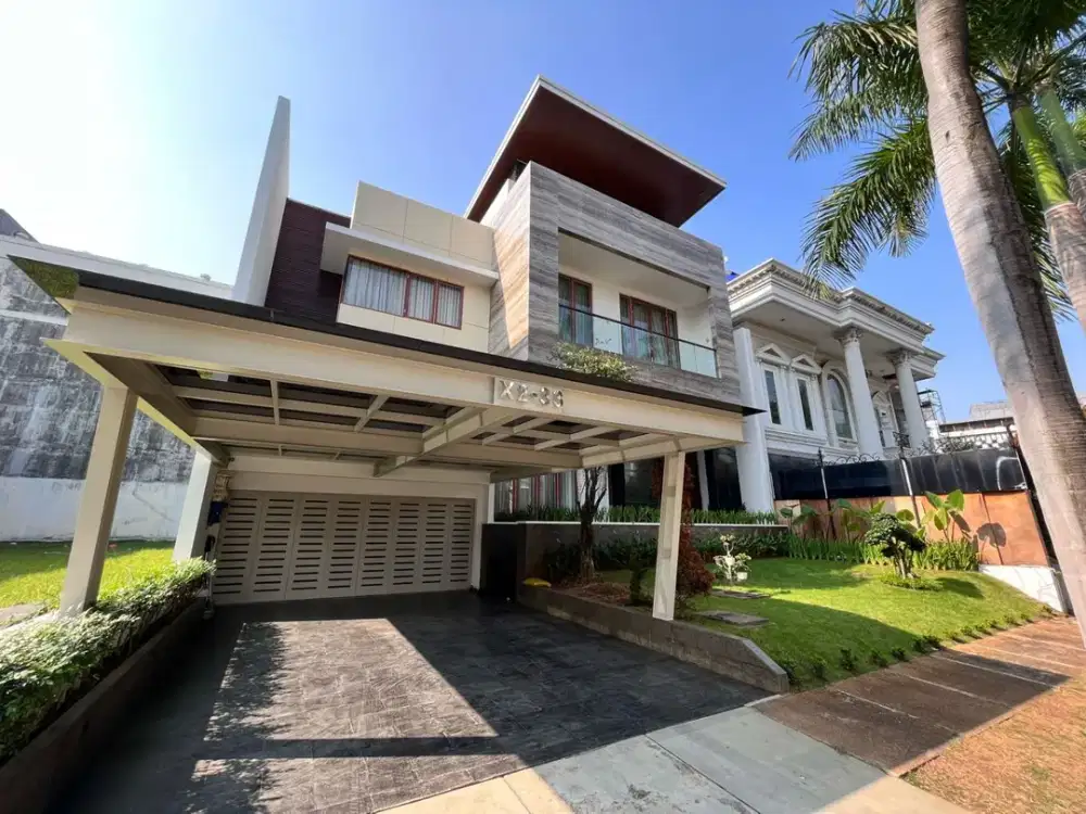 DIJUAL RUMAH MEWAH PIK 1 TAMAN RESORT MEDITERANIA 15x30 FULLY FURNISH TERMURAH