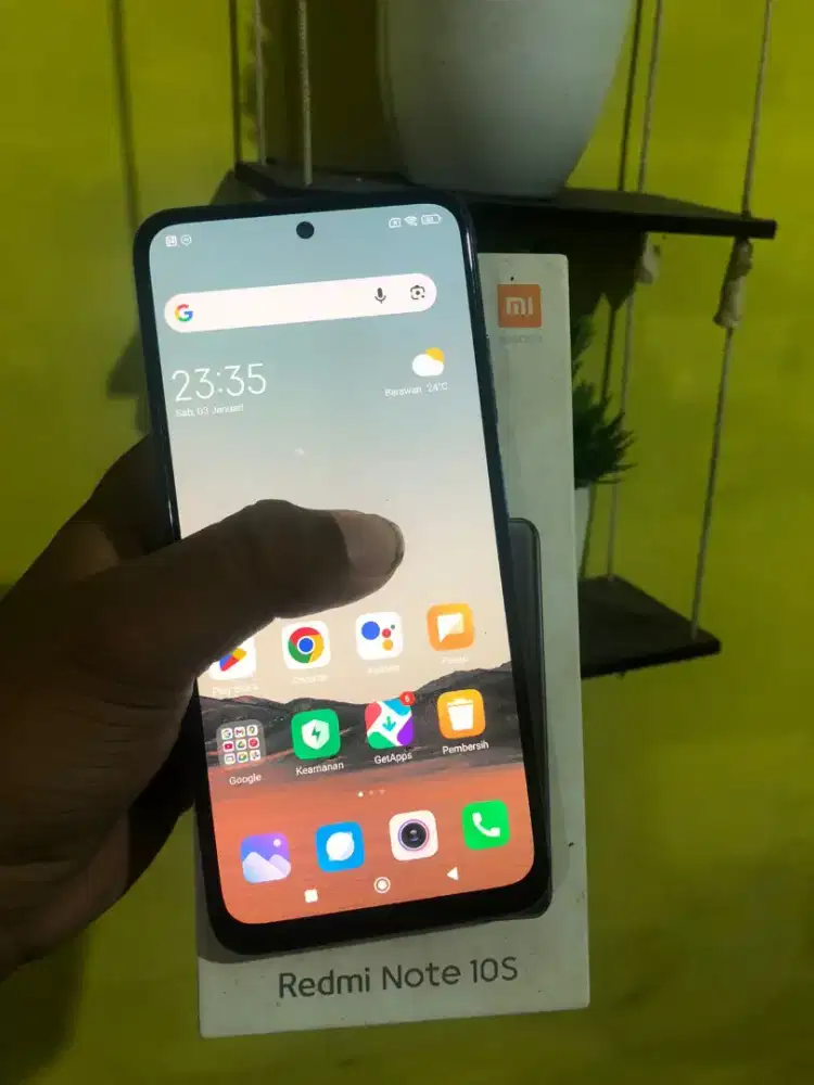 Xiaomi Redmi note 10S ram 6/64 ori segel mulus