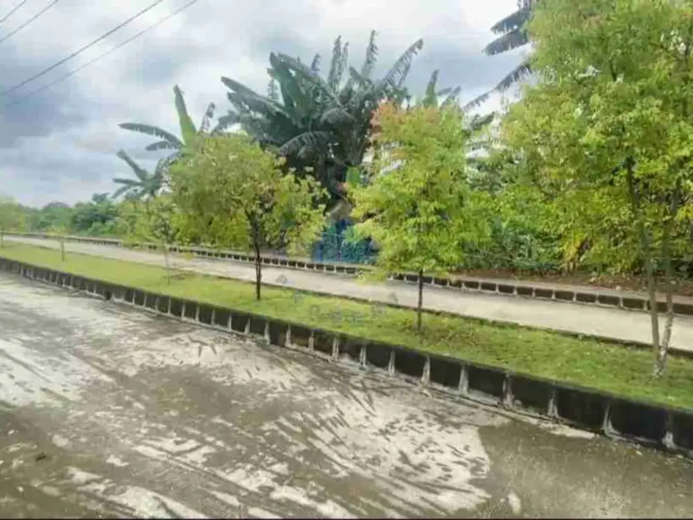 Dijual tanah murah pinggir jalan akses kontainer 40, luas 6.515 m2, SHM, harga 300 rb/m2
