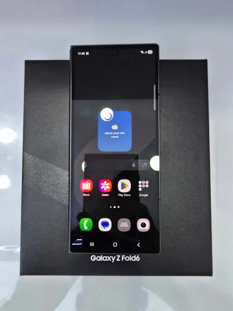 Samsung Z Fold 6 12/512Gb Crafted Black Garansi SEIN 7 bln -MasterCom