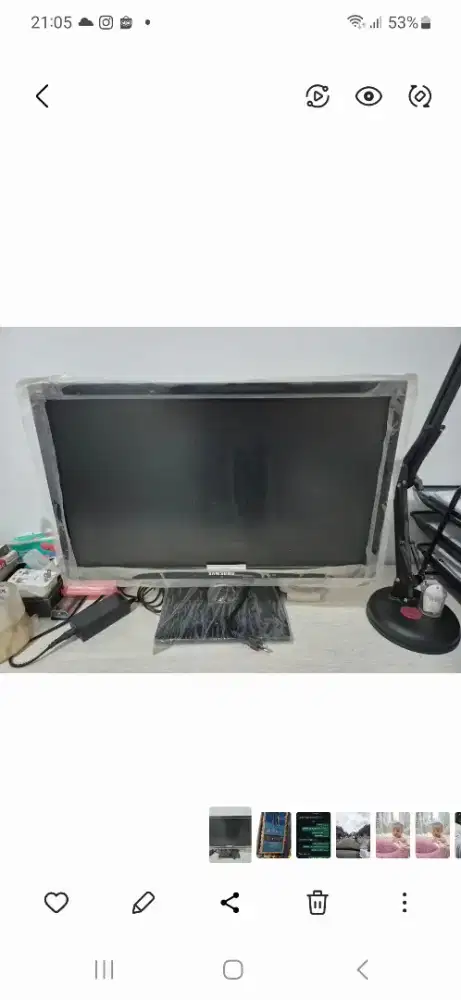 DIJUAL SAMSUNG MONITOR 23 INCH