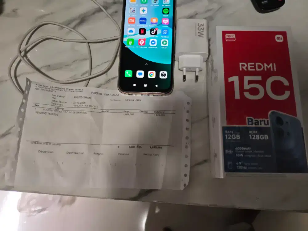 Redmi 15C ram 4GB/128GB