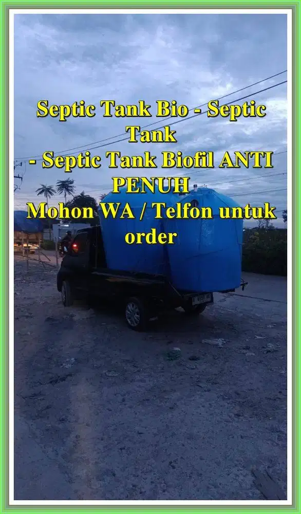 Septic Tank, Sepiteng Bio, Biotech, Biofil, Biotank,