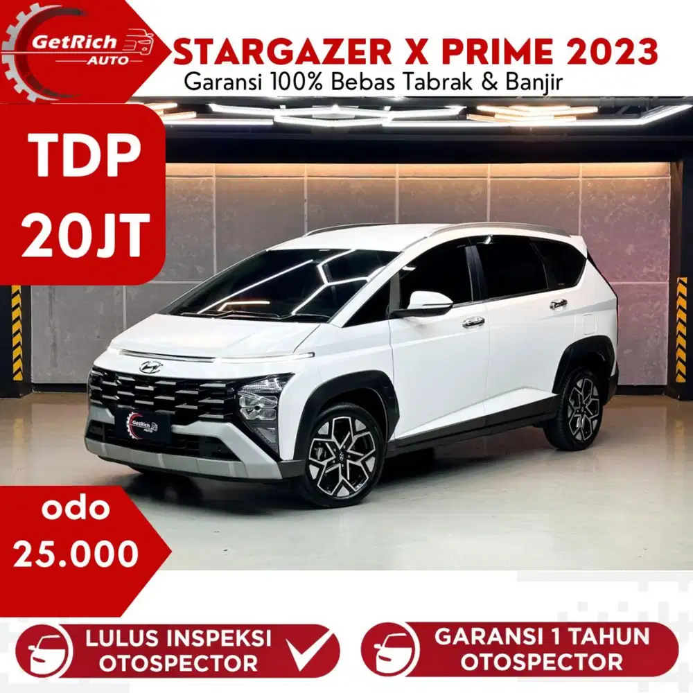 Putih Matte!!! Hyundai Stargazer X Prime At 2023