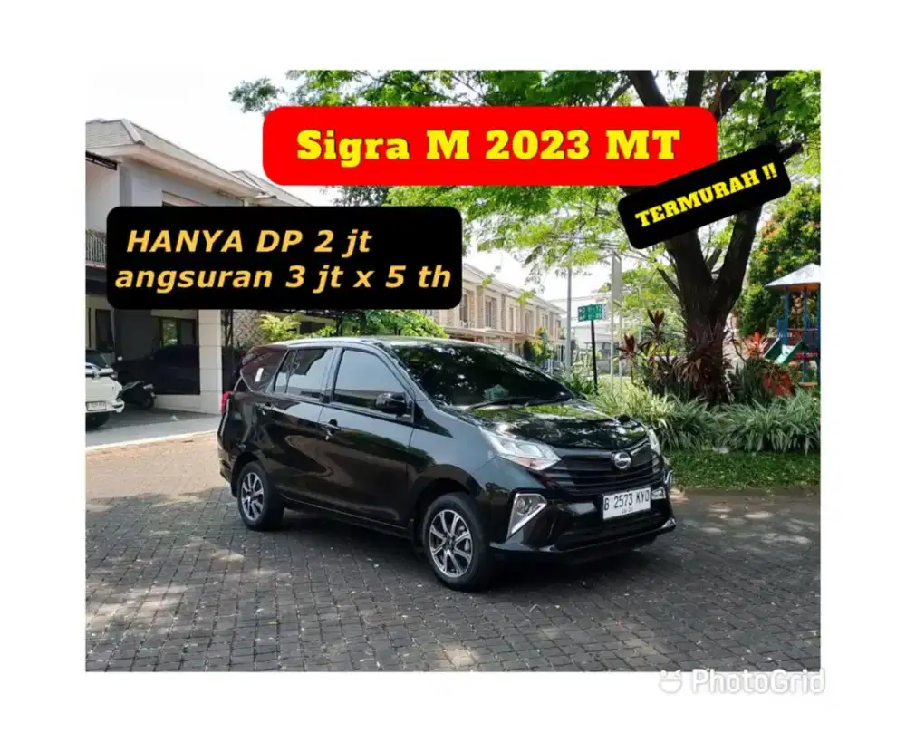 TERMURAH Sigra M 2023 MT