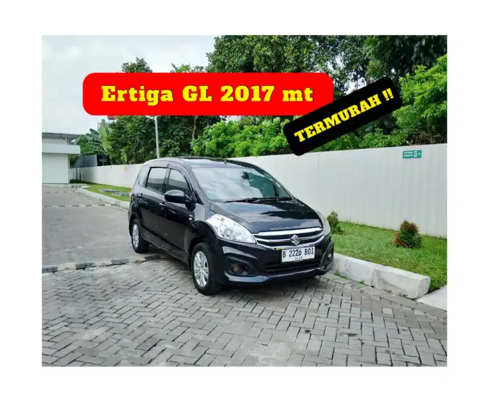 TERMURAH Ertiga GL 2017 MT