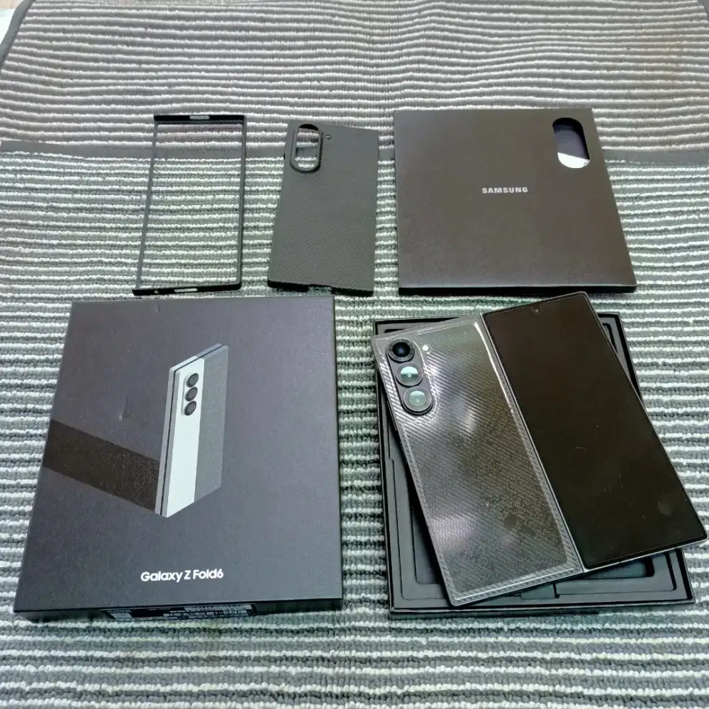 Samsung Galaxy Z Fold 6 12/256gb Muluss terawat Ex grs resmi sein